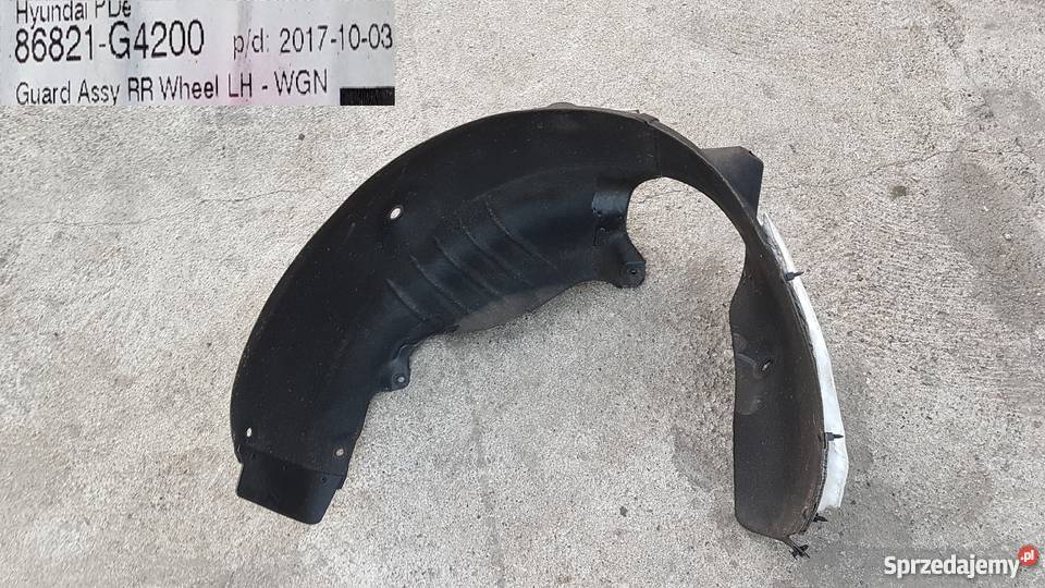 Hyundai i30 III nadkole nadkola osłony kół nadkola