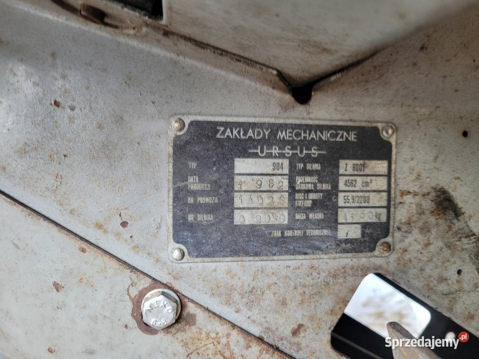 Ursus 904 4x4 z kosiarką Rinieri RBC530 Skierniewice