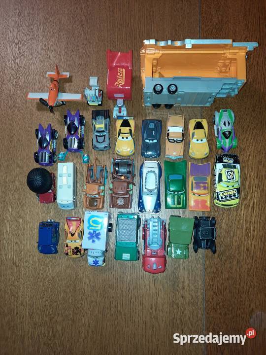 Zestaw autek i pojazdów z bajki Auta Cars dolnośląskie Wrocław