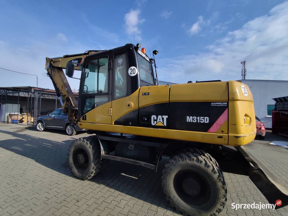 Koparka kołowa Caterpillar M315D Rok produkcji 2008