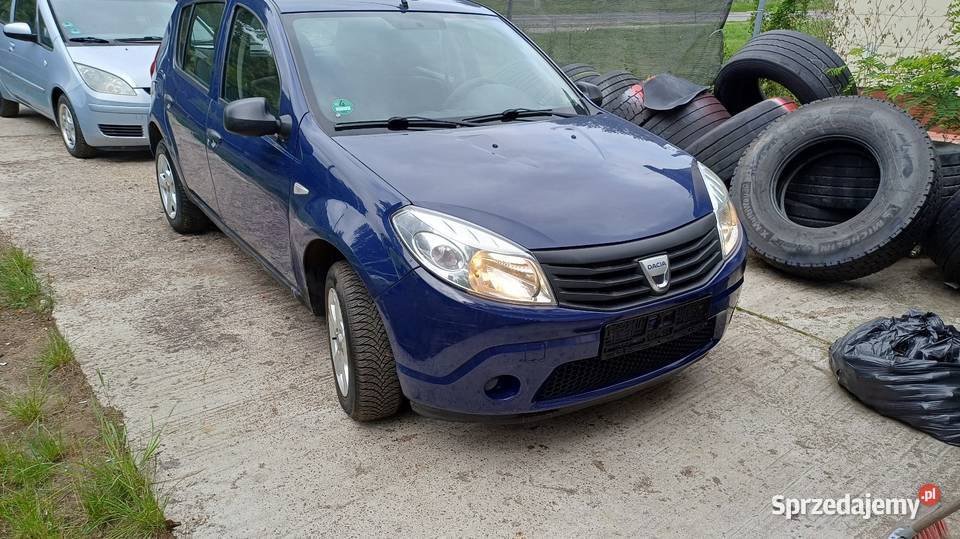 Dacia Sandero 2009 r 14 MPI benzyna niski Sandero Rzepin