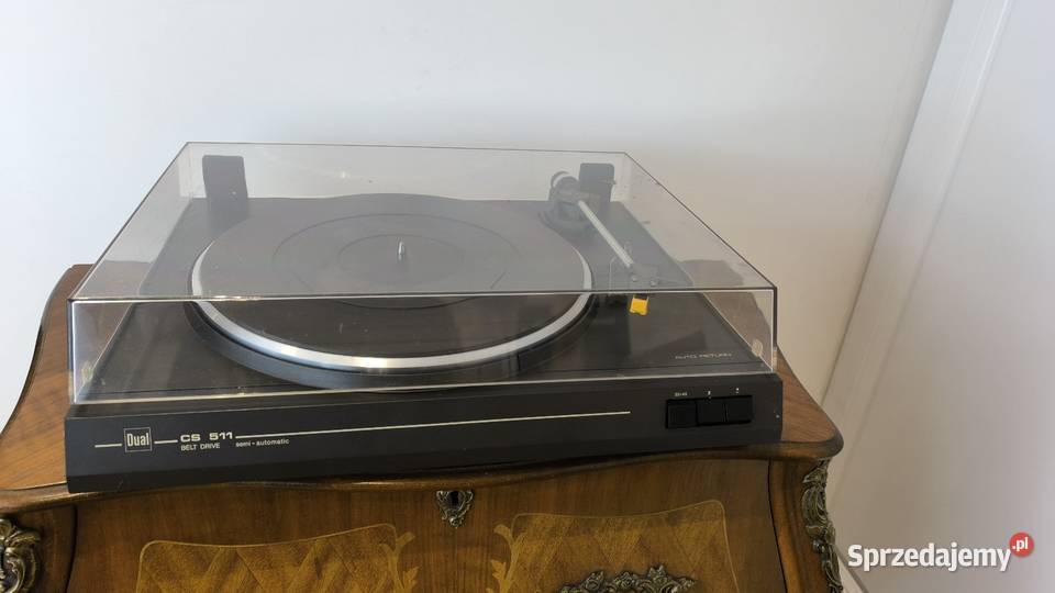 Piękny gramofon marki DUAL CS 511 Łódź sprzedam