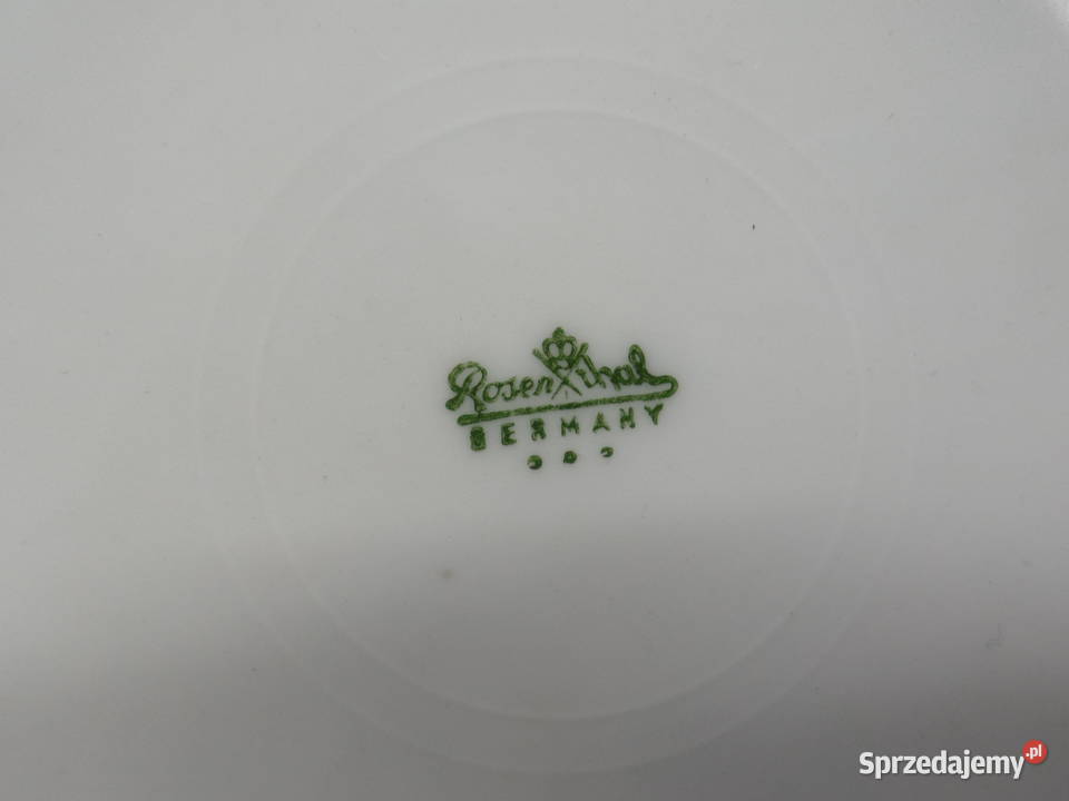 Talerzykipodstawki ROSENTHAL 4 Porcelana i szkło Raszków sprzedam