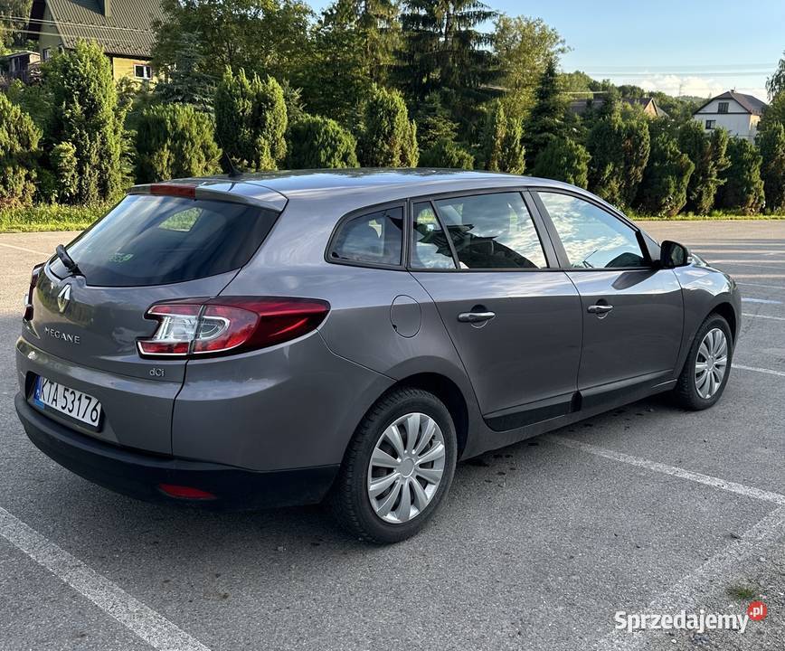 Renault megane 15 dci 2013r 110KM Samochody osobowe Strzegocice