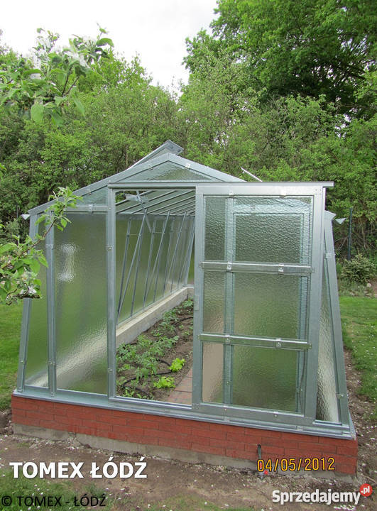 Szklarnia ogrodowa stal szklarnie ogrodowe mocne Łódź