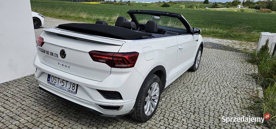 Volkswagen TRoc 15 tsi 150 R Line Kabriolet FV komputer pokładowy Strzelce Opolskie