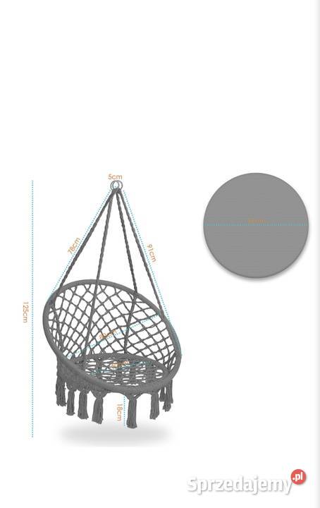 Fotel wiszący 150 łódzkie Łódź
