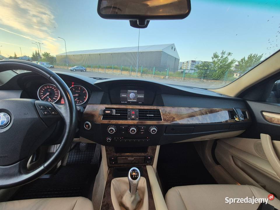 Ładne BMW Seria 5 E60 30D podlaskie Białystok