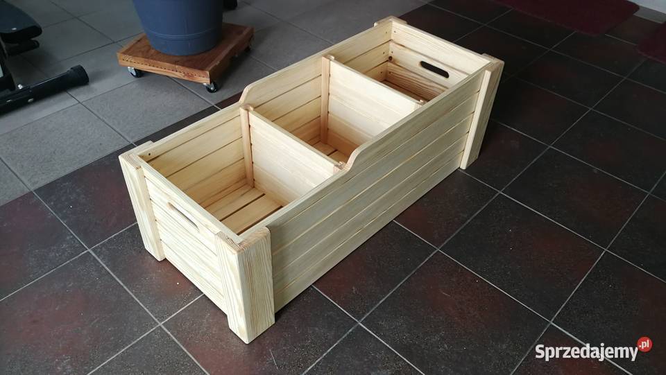 Skrzynka na winyle duża 170 płyt potrójna z Radków