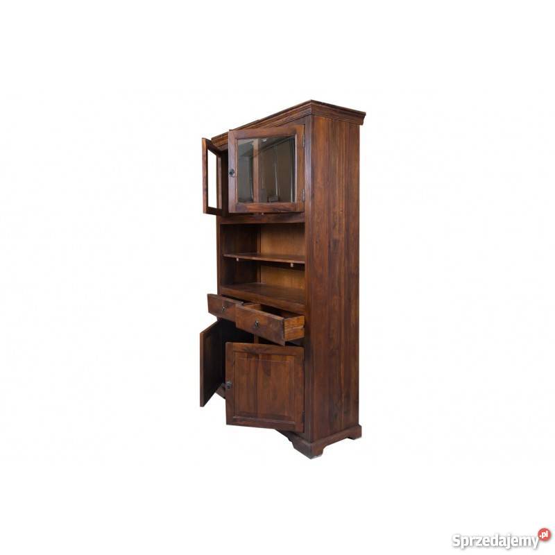 Meble indyjskie przeszklony kredens RD116A Dom i Ogród mazowieckie