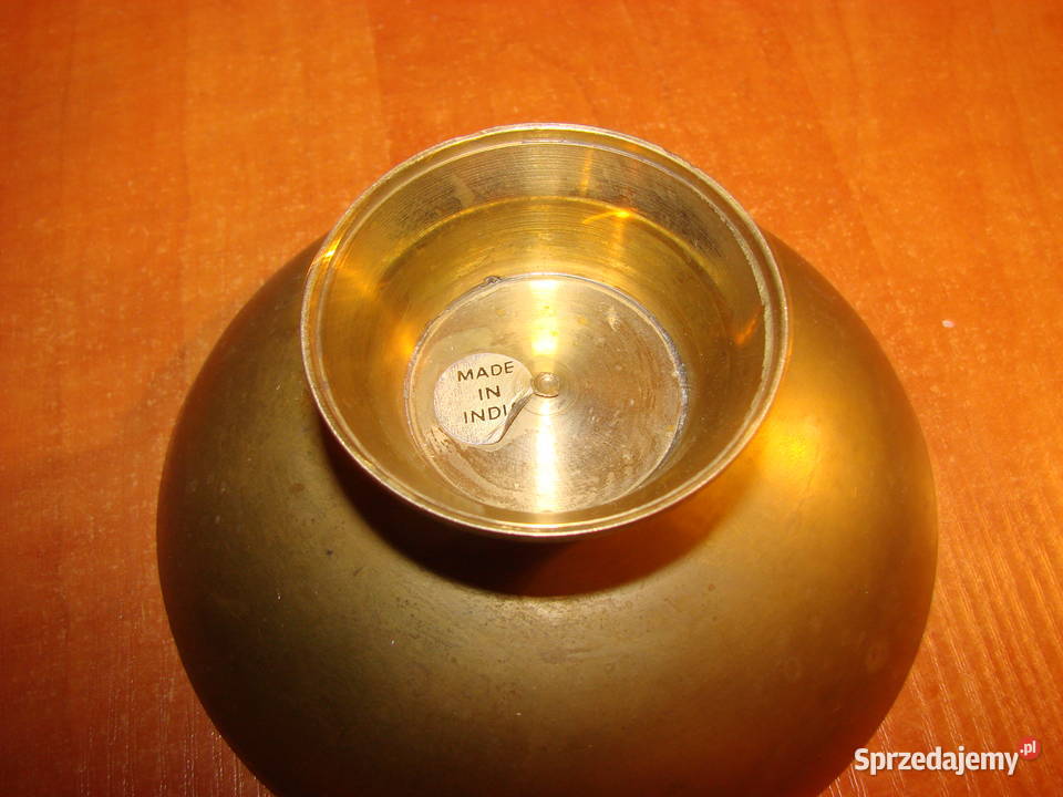 mosiężna indyjska miseczka Pruszcz Gdański