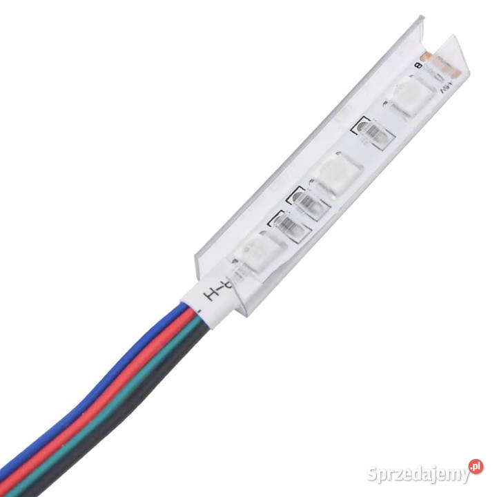 Szafka pod TV z oświetleniem LED biała 90x39x30 Warszawa