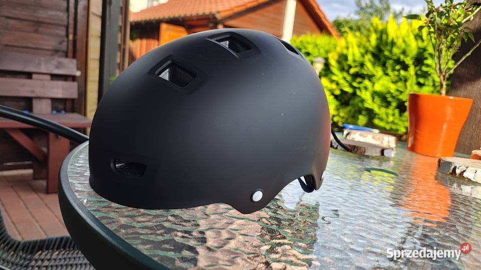 Nowy kask rowerowy czarny zachodniopomorskie Szczecin