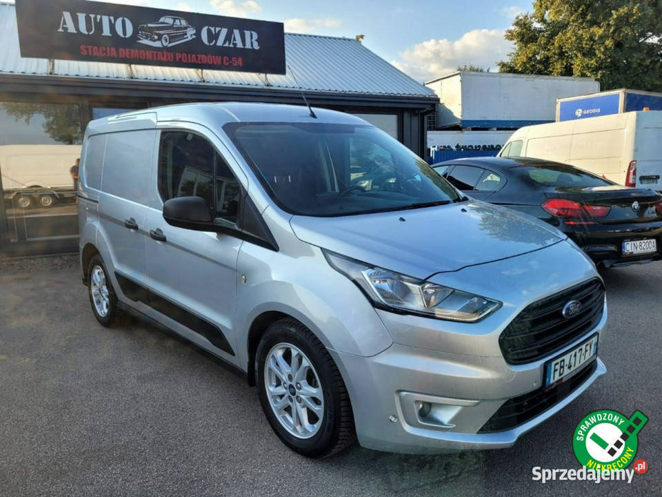 Ford Transit Connect 15HDI 120 Srebrny Ładny nieuszkodzony Gniewkowo