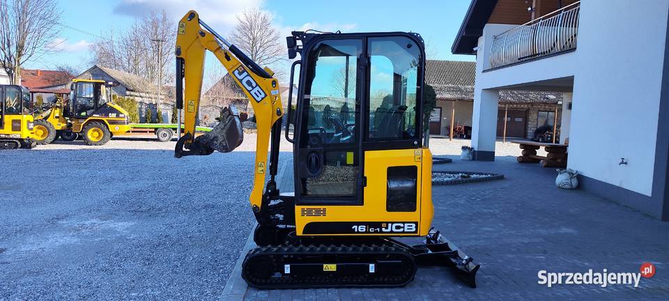 JCB JCB 16 C1 Brutto mini koparka 19c1 świętokrzyskie Bieliny sprzedam