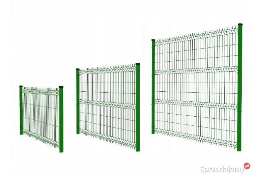 Panel ogrodzeniowy fi 40 x 153 x 3 V Zielony Rudnik nad Sanem