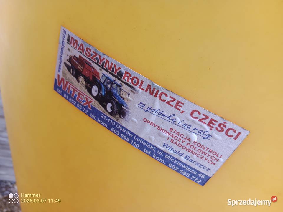 Lejek do nawozów lubelskie Werbkowice Agco lubelskie