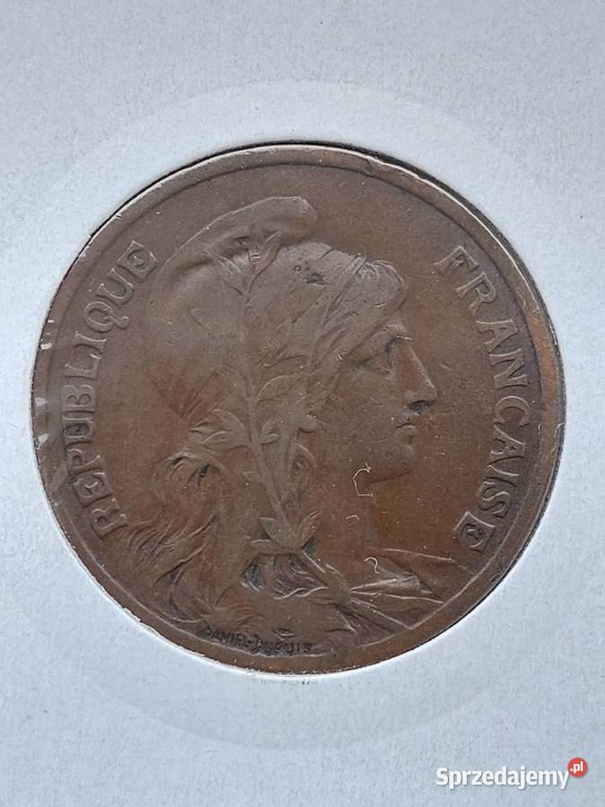 Moneta 10 centymów 1916 Żary