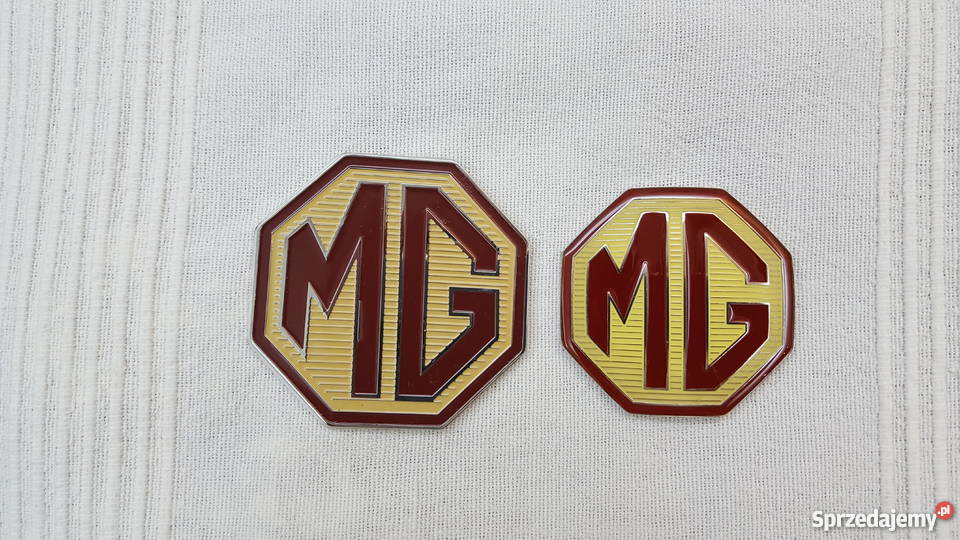 MG TF EMBLEMAT ZNACZEK LOGO PRZÓD TYŁ NOWE Poznań
