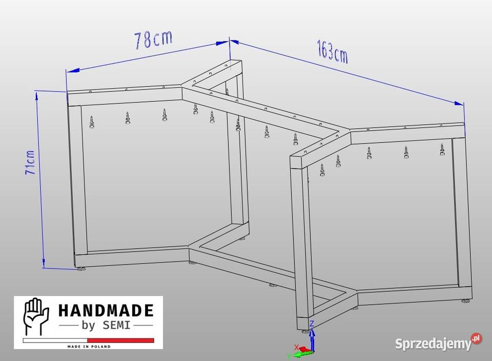 Noga do stołu podstawa stelaż solidny do blatu Nogi i nóżki sprzedam