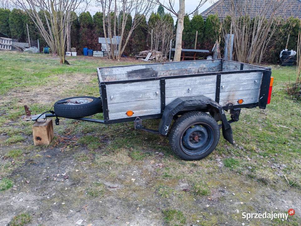 Przyczepka lekka SAM towarowe śląskie Częstochowa sprzedam