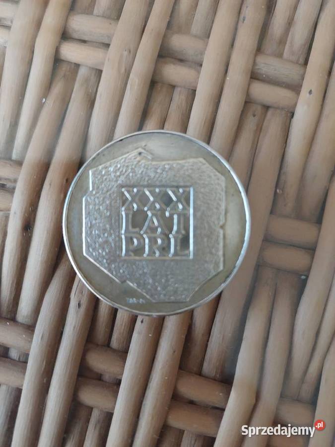 Srebrna moneta XXX lat PRL 200 złoty z 1974 roku