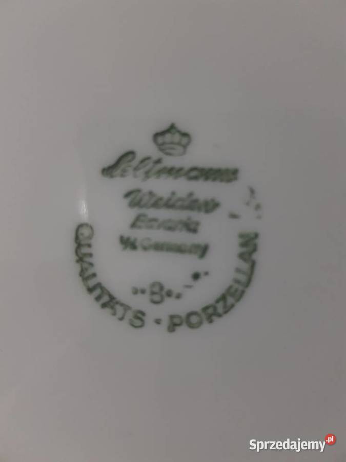 Talerz misa Bavaria Porzellan wielkopolskie Wola Podłężna