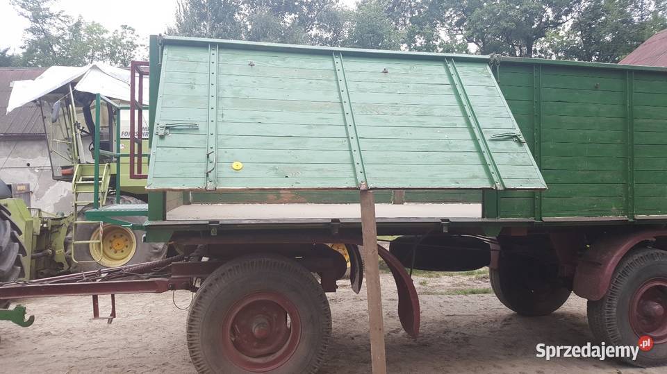 Przyczepa Niemka Drewnianka HW HL sztywna 14 ton zachodniopomorskie Pyrzyce sprzedam
