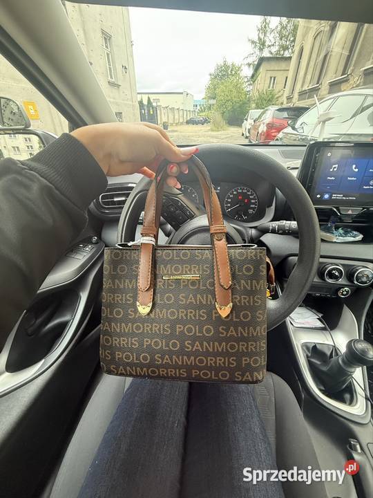 Torebka damska SANMORRIS brązowa elegancka nowa Dla kobiet Tarnowskie Góry sprzedam