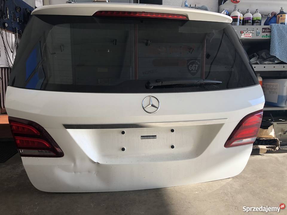 Spojler nakładka tylnej klapy MERCEDES GLE W166 lubuskie Kostrzyn nad Odrą