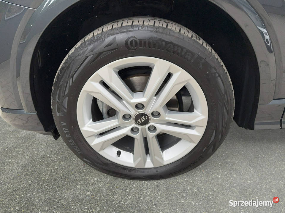 Audi Q2 VAT 23 Advanced 35TFSI 150 Stronic 2022 światła LED Myślenice sprzedam