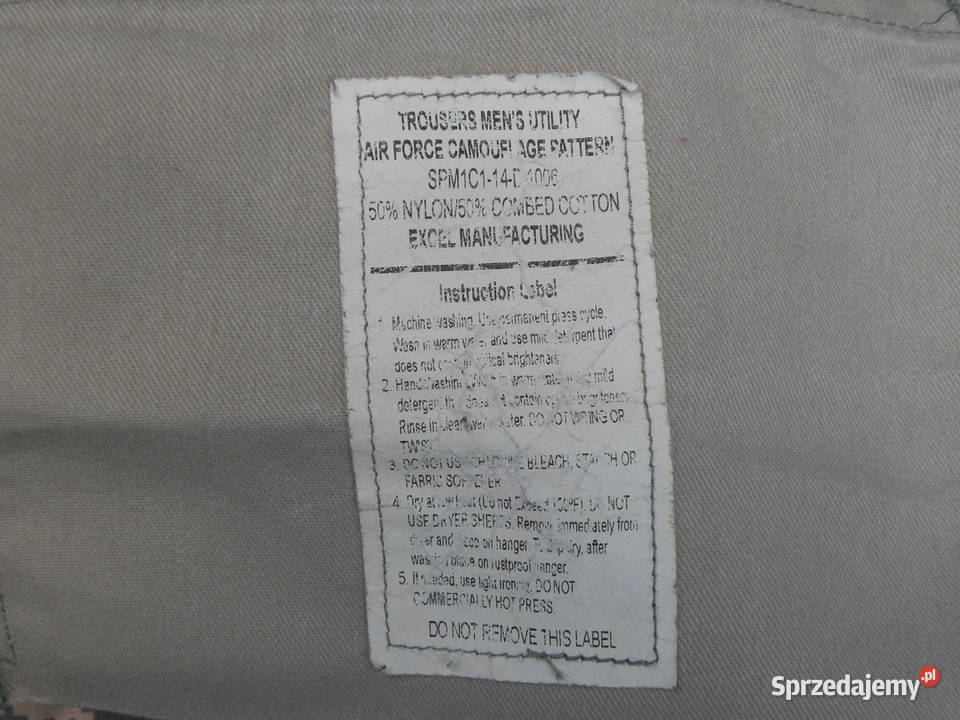 Spodnie ABU tiger stripes 32L ripstop Wrocław