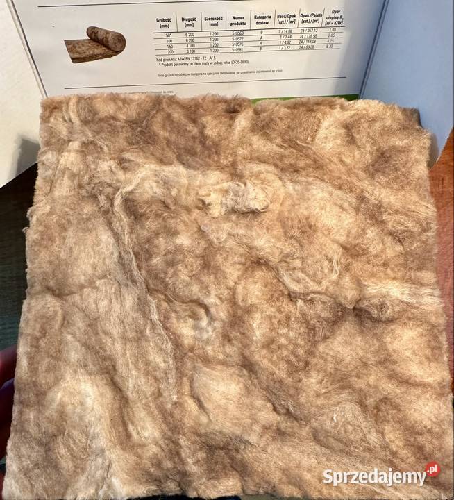 Wełna mineralna mata Climowool DF035 lambda 0035 Oleśnica sprzedam