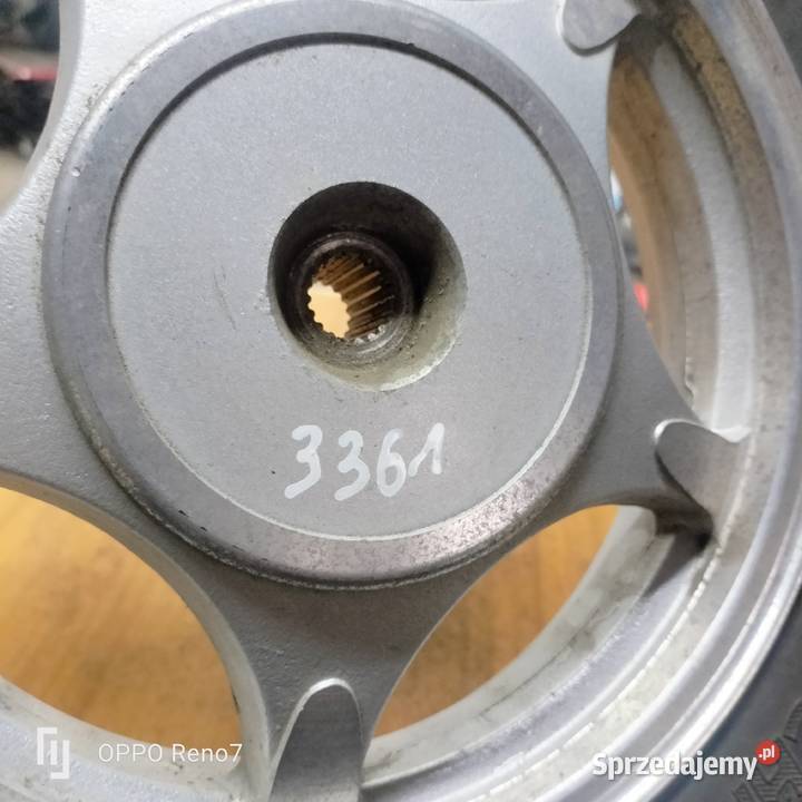Tylne koło 10 19 frezów skuter 4T łódzkie Łubno