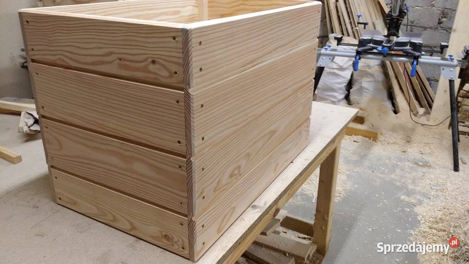 Doniczki z drewna do ogrodu Andrychów