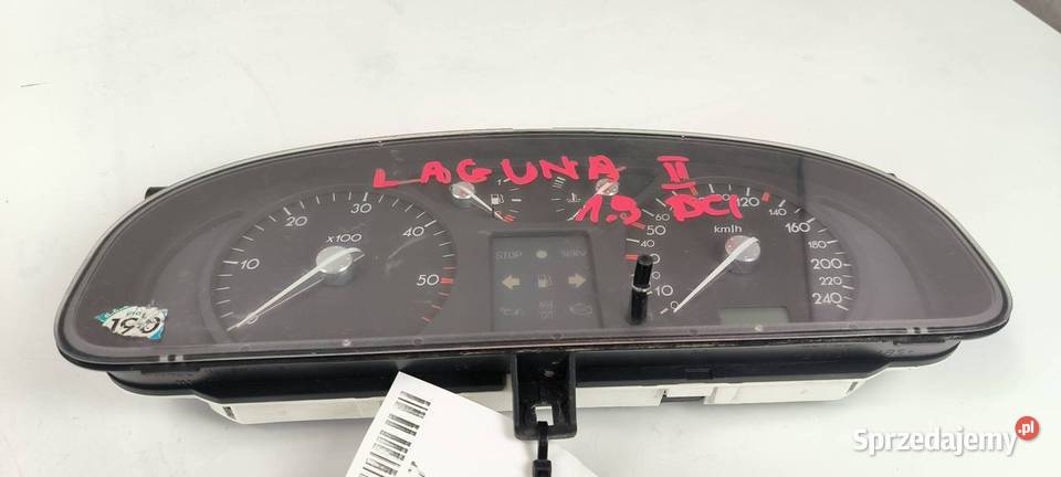 LICZNIK ZEGAR RENAULT LAGUNA II 8200218863 Lipno