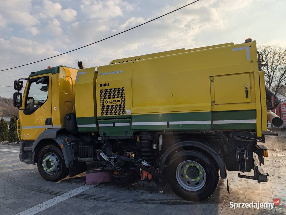 Zamiatarka uliczna DAF LF 55 220 SCARAB MISTRAL manualna Ropczyce sprzedam