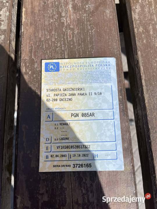 Renault Laguna II 19 SPRZEDAM KOMBI SREBRNY 2003 Dziekanowice