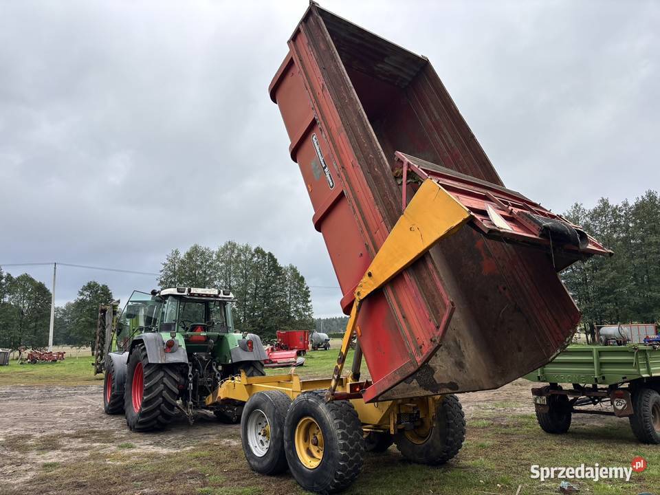 Przyczepa wywrotka skorupowa tandem Schuitemaker