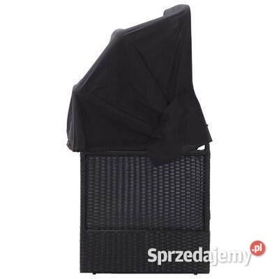 vidaXL Sofa ogrodowa z zadaszeniem polirattan mazowieckie Warszawa sprzedam