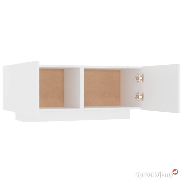 Szafka pod TV biała 100x35x40 materiał Warszawa
