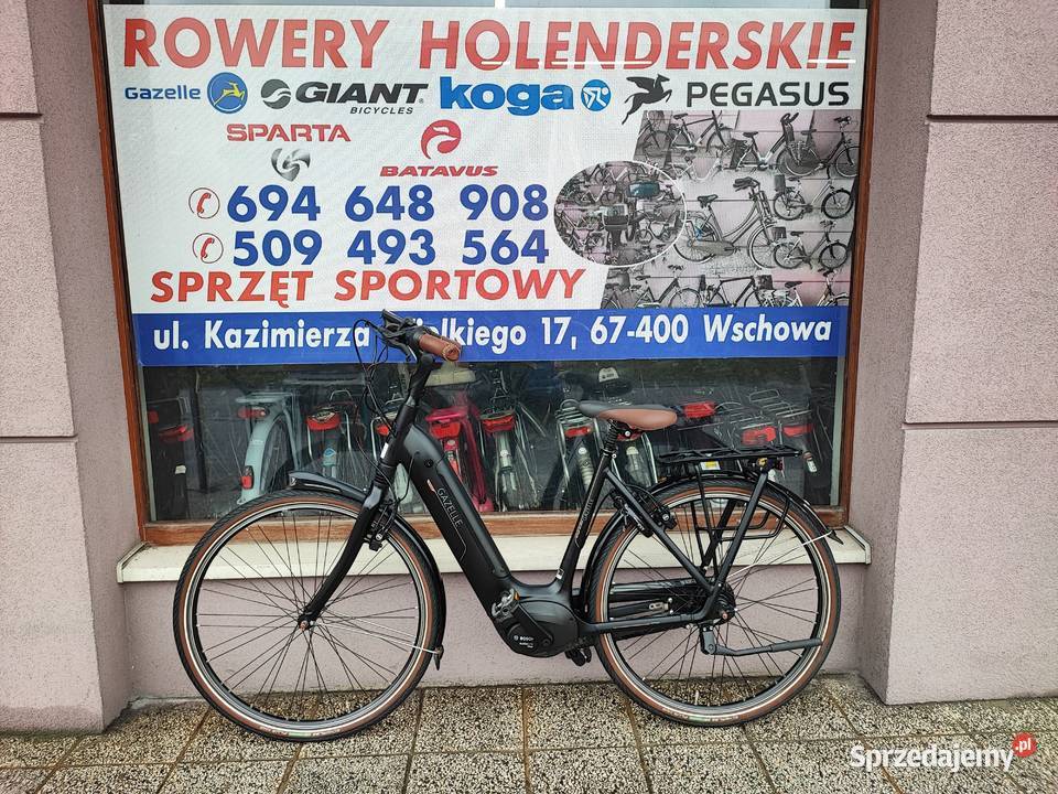 Rower Elektryczny Gazelle C8 EliteBoschRama 53 Wschowa sprzedam