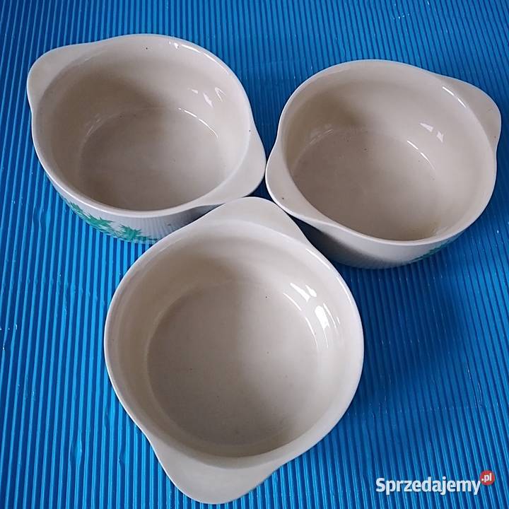 miseczki Mirostowice PRL Porcelana i szkło Bukowno