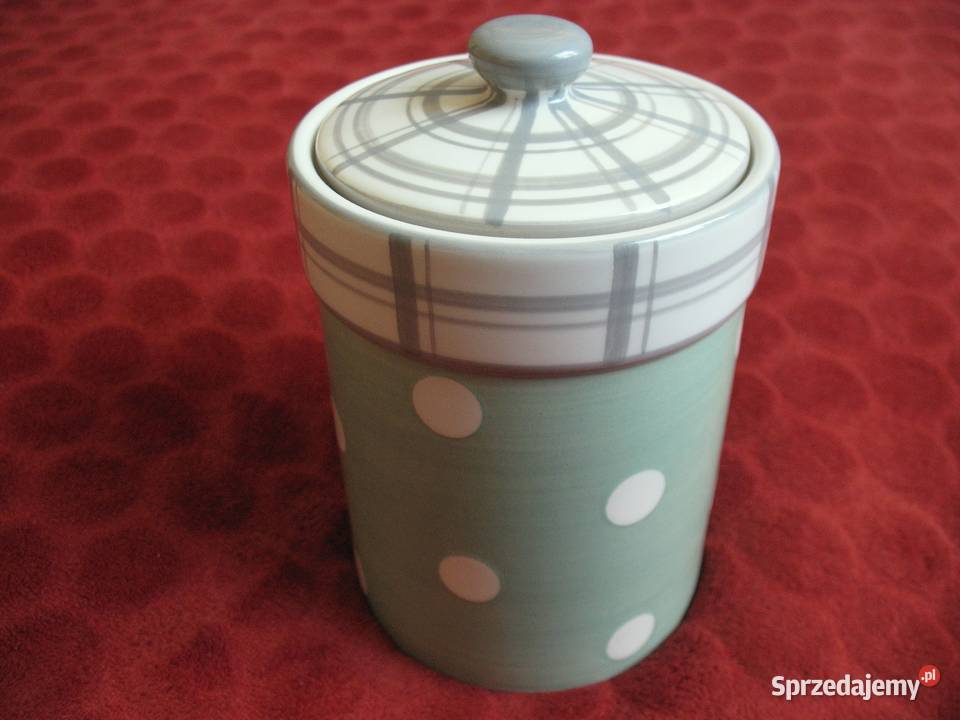 Ceramiczny pojemnik z pokrywką 135 x 11 z Siedlce sprzedam