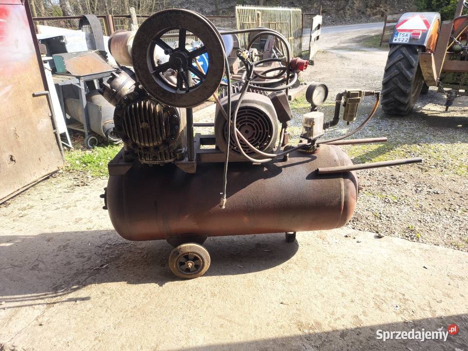 Kompresor tłokowy silnik 75kW Mściów