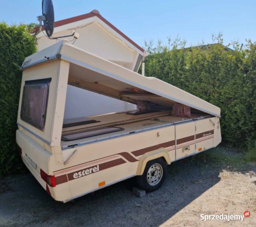 Przyczepa Campingowa Estrel Składana Przyczepy i naczepy Stargard