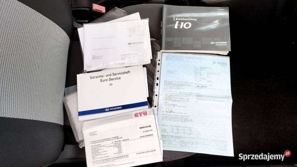 Hyundai i10 Bezwypadkowy Niski Przebieg Stan serwisowany w ASO Bytów sprzedam