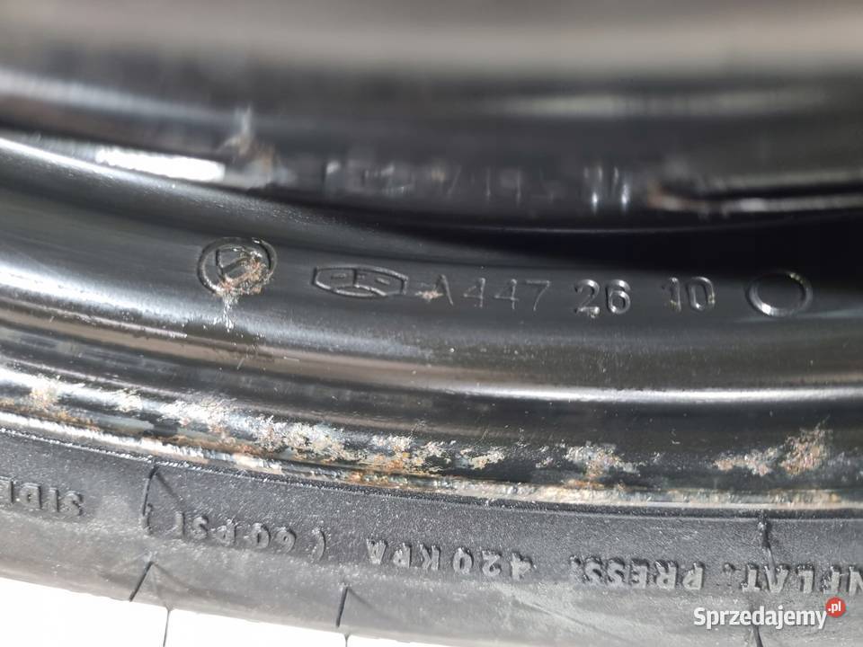 KOŁO DOJAZDOWE Fiat 500 C Alfa Romeo 12590 R15 Chełm
