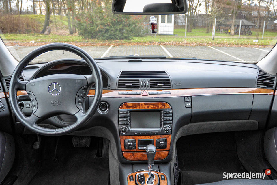 MercedesBenz Klasa S 32CDI 2004 r Automat Skóry