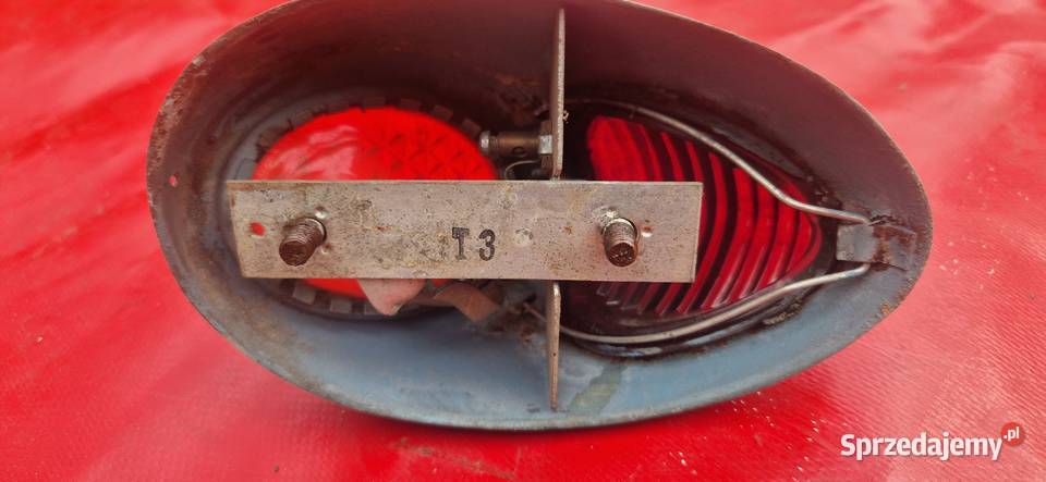 vw garbus zwitter oval lampa prawa oryginał 1953 Łódź